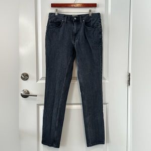 Everlane Mens Slim Fit Jeans Mens 31x32 Dark Gray Denim Stretch Straight Organic